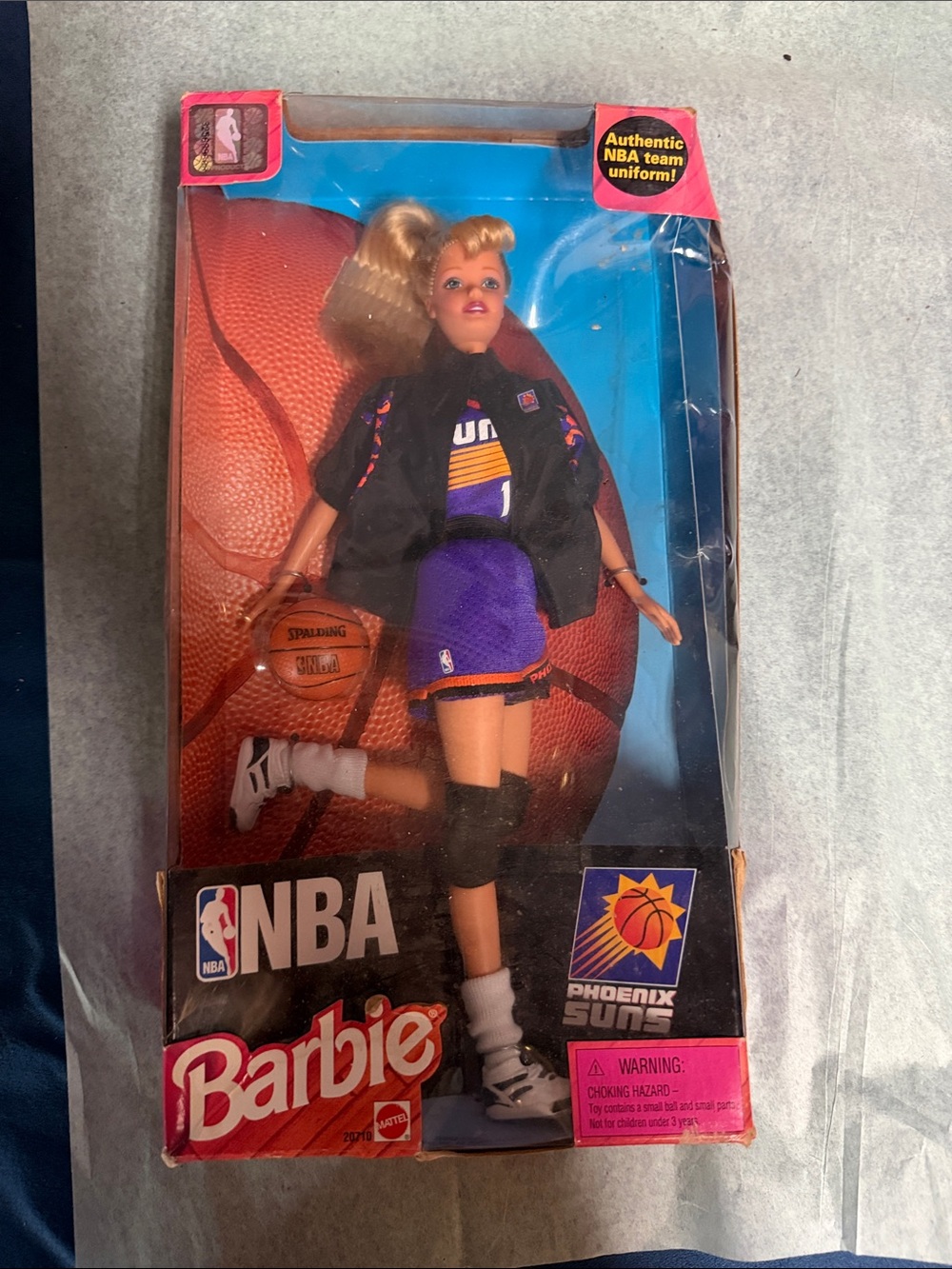 Barbie Phoenix Suns Doll in Purple and Black Team Outfit